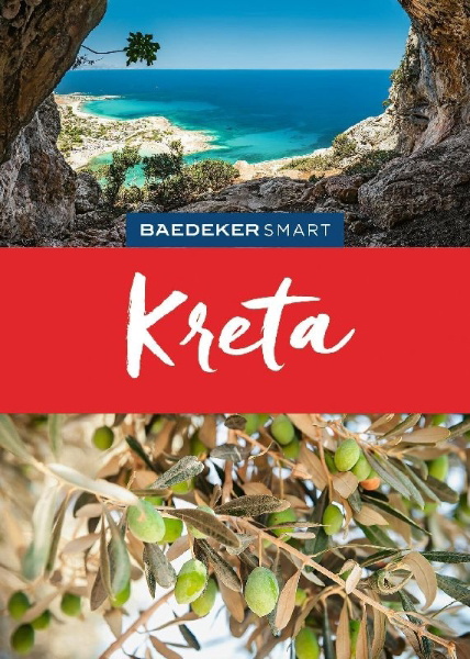 Buchcover und Innenansicht für das Buch: Baedeker SMART Reiseführer Kreta