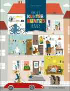 Buchcover und Innenansicht für das Buch: Unser kunterbuntes Haus