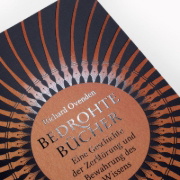 Buchcover und Innenansicht für das Buch: Bedrohte Bücher