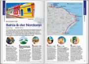 Buchcover und Innenansicht für das Buch: LONELY PLANET Reiseführer Brasilien