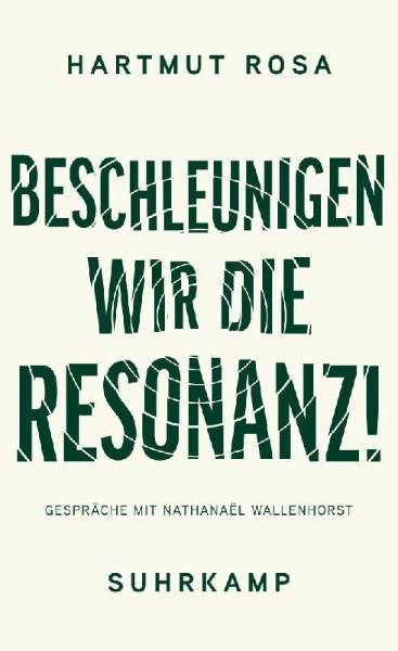 Buchcover und Innenansicht für das Buch: Accélérons la résonance! Pour une éducation en Anthropocène.Entretiens avec Nathanaël Wallenhorst