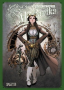 Buchcover und Innenansicht für das Buch: Lady Mechanika Collector's Edition. Band 7