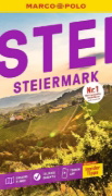 Buchcover und Innenansicht für das Buch: MARCO POLO Reiseführer Steiermark