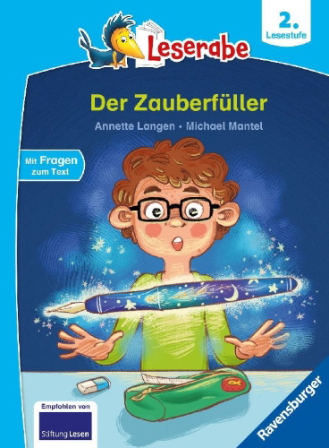 Buchcover und Innenansicht für das Buch: Der Zauberfüller - Leserabe ab 2. Klasse - Erstlesebuch für Kinder ab 7 Jahren