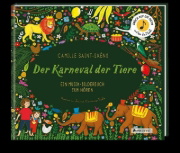 Buchcover und Innenansicht für das Buch: The Story Orchestra: Carnival of Animals