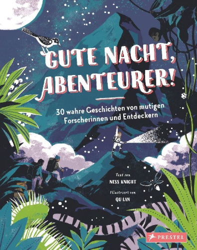 Buchcover und Innenansicht für das Buch: Adventure Starts At Bedtime