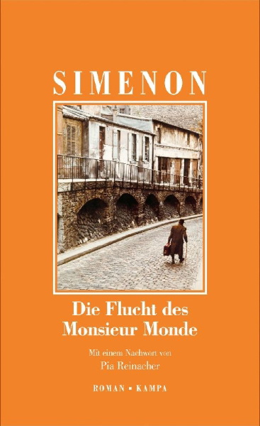 Buchcover und Innenansicht für das Buch: La fuite de Monsieur Monde
