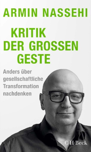 Buchcover und Innenansicht für das Buch: Kritik der großen Geste
