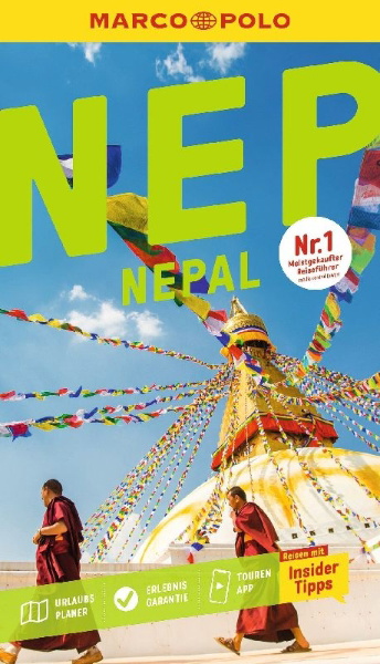 Buchcover und Innenansicht für das Buch: MARCO POLO Reiseführer Nepal