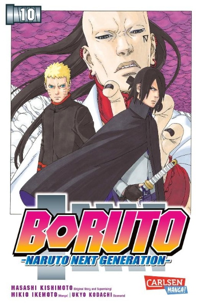Buchcover und Innenansicht für das Buch: Boruto: Naruto next Generations