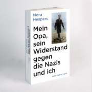 Buchcover und Innenansicht für das Buch: Mein Opa, sein Widerstand gegen die Nazis und ich