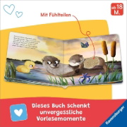 Buchcover und Innenansicht für das Buch: Mein erstes Vorlese-Fühlbuch - Bist du eine Ente?