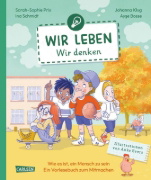 Buchcover und Innenansicht für das Buch: Wir leben - wir denken