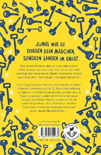 Buchcover und Innenansicht für das Buch: The Boy Who Steals Houses