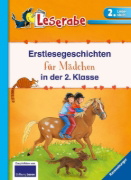 Buchcover und Innenansicht für das Buch: Erstlesegeschichten für Mädchen in der 2. Klasse - Leserabe 2. Klasse - Erstlesebuch für Kinder ab 7 Jahren