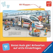 Buchcover und Innenansicht für das Buch: Unterwegs mit vielen Fahrzeugen