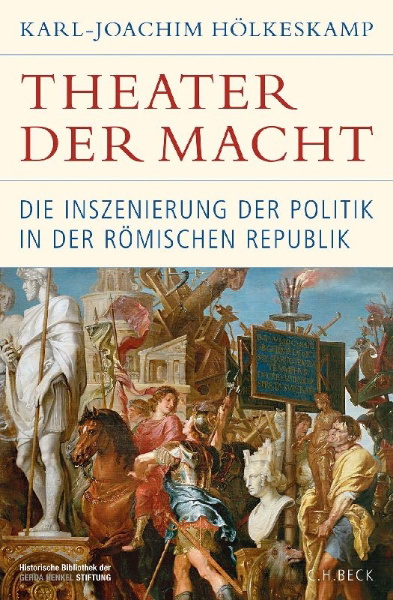 Buchcover und Innenansicht für das Buch: Theater der Macht