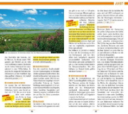 Buchcover und Innenansicht für das Buch: MARCO POLO Reiseführer Ostfriesische Inseln, Baltrum, Borkum, Juist, Langeoog, Norderney, Spiekeroog, Wangerooge