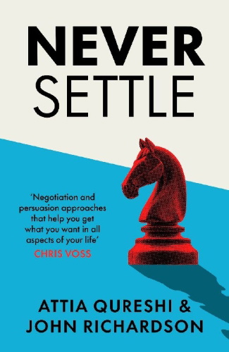 Buchcover und Innenansicht für das Buch: Never Settle