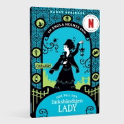 Buchcover und Innenansicht für das Buch: Enola Holmes: Der Fall der linkshändigen Lady