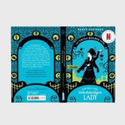 Buchcover und Innenansicht für das Buch: Enola Holmes: Der Fall der linkshändigen Lady