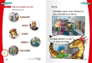 Buchcover und Innenansicht für das Buch: Leserabe 1. Lesestufe Kurz und leicht - Befreit die Dinos!