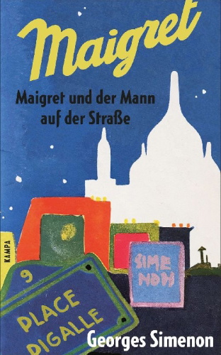 Buchcover und Innenansicht für das Buch: L'homme dans la rue