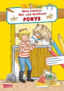 Buchcover und Innenansicht für das Buch: Conni Gelbe Reihe (Beschäftigungsbuch): Mein liebstes Mal- und Spielbuch: Ponys