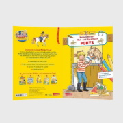 Buchcover und Innenansicht für das Buch: Conni Gelbe Reihe (Beschäftigungsbuch): Mein liebstes Mal- und Spielbuch: Ponys