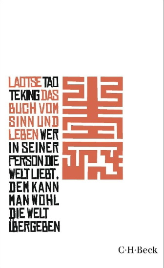 Buchcover und Innenansicht für das Buch: Tao te king