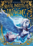 Buchcover und Innenansicht für das Buch: Royal Institute of Magic 3: The Silver Dwarf