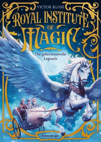 Buchcover und Innenansicht für das Buch: Royal Institute of Magic 3: The Silver Dwarf