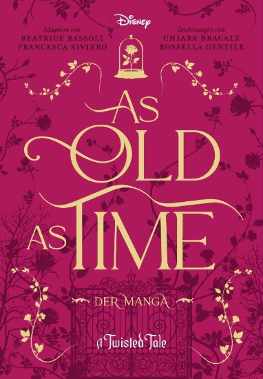 Buchcover und Innenansicht für das Buch: As Old as Time: A Twisted Tale