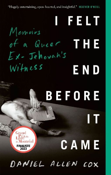 Buchcover und Innenansicht für das Buch: I Felt the End Before It Came
