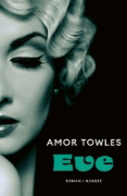 Buchcover und Innenansicht für das Buch: Eve in Hollywood (Table for Two)