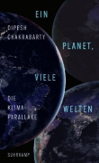 Buchcover und Innenansicht für das Buch: One Planet, Many Worlds. The Climate Parallax