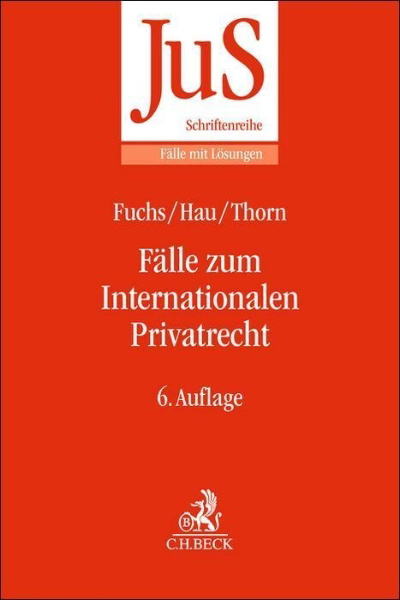 Buchcover und Innenansicht für das Buch: Fälle zum Internationalen Privatrecht