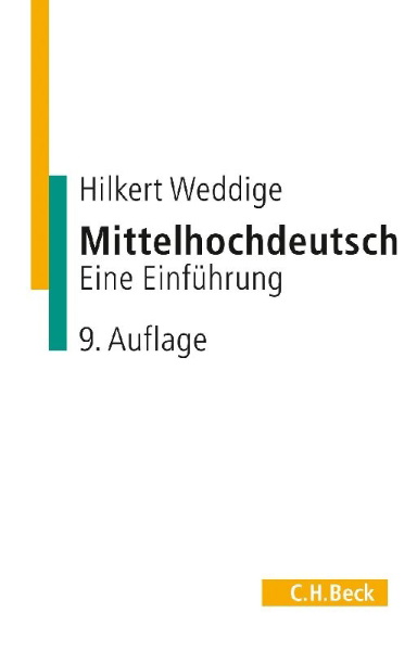 Buchcover und Innenansicht für das Buch: Mittelhochdeutsch