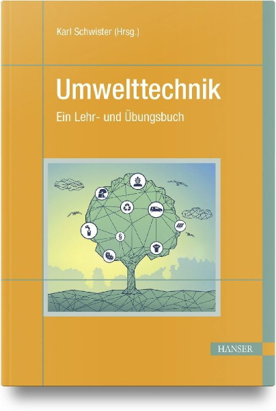 Buchcover und Innenansicht für das Buch: Umwelttechnik