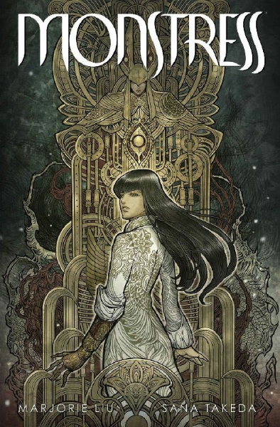 Buchcover und Innenansicht für das Buch: Monstress 1