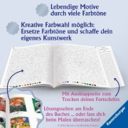 Buchcover und Innenansicht für das Buch: Coloriages mystères Disney - Babies