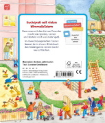 Buchcover und Innenansicht für das Buch: Sachen suchen: Im Kindergarten