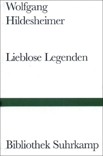 Buchcover und Innenansicht für das Buch: Lieblose Legenden