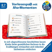 Buchcover und Innenansicht für das Buch: Wieso? Weshalb? Warum? Meine Vorlesegeschichten, Band 1 - Was erleben wir Tag für Tag?