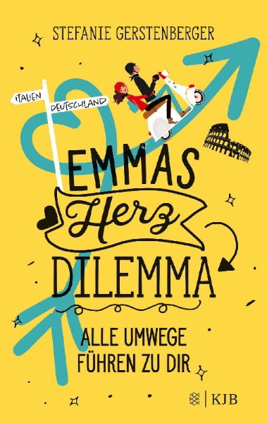 Buchcover und Innenansicht für das Buch: Emmas Herzdilemma