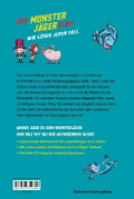 Buchcover und Innenansicht für das Buch: Der Monsterjäger-Club 3 - Gruselparty in der Monsterschule