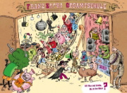 Buchcover und Innenansicht für das Buch: Der Monsterjäger-Club 3 - Gruselparty in der Monsterschule
