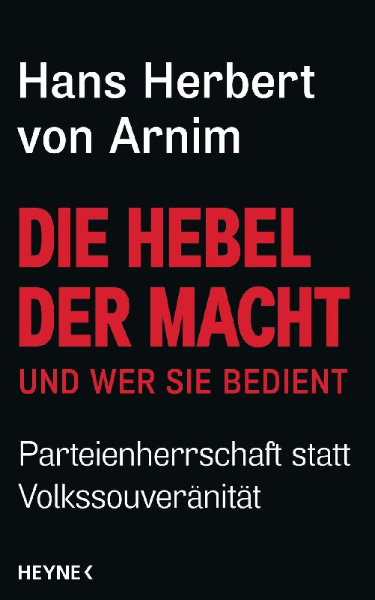 Buchcover und Innenansicht für das Buch: Die Hebel der Macht