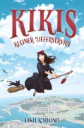 Buchcover und Innenansicht für das Buch: Kikis kleiner Lieferservice (Collector's Edition - mit Farbschnitt und Lesebändchen)