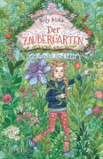Buchcover und Innenansicht für das Buch: Der Zaubergarten - Geheimnisse sind blau